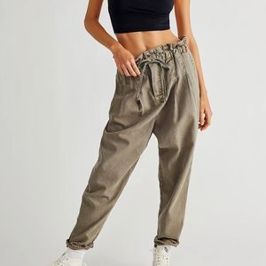 FREE PEOPLE Margate Pleated Trousers